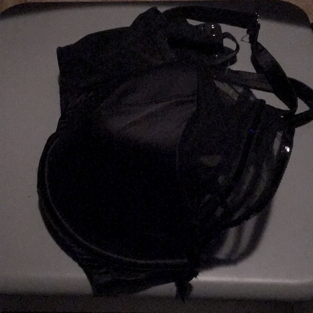 Black bra